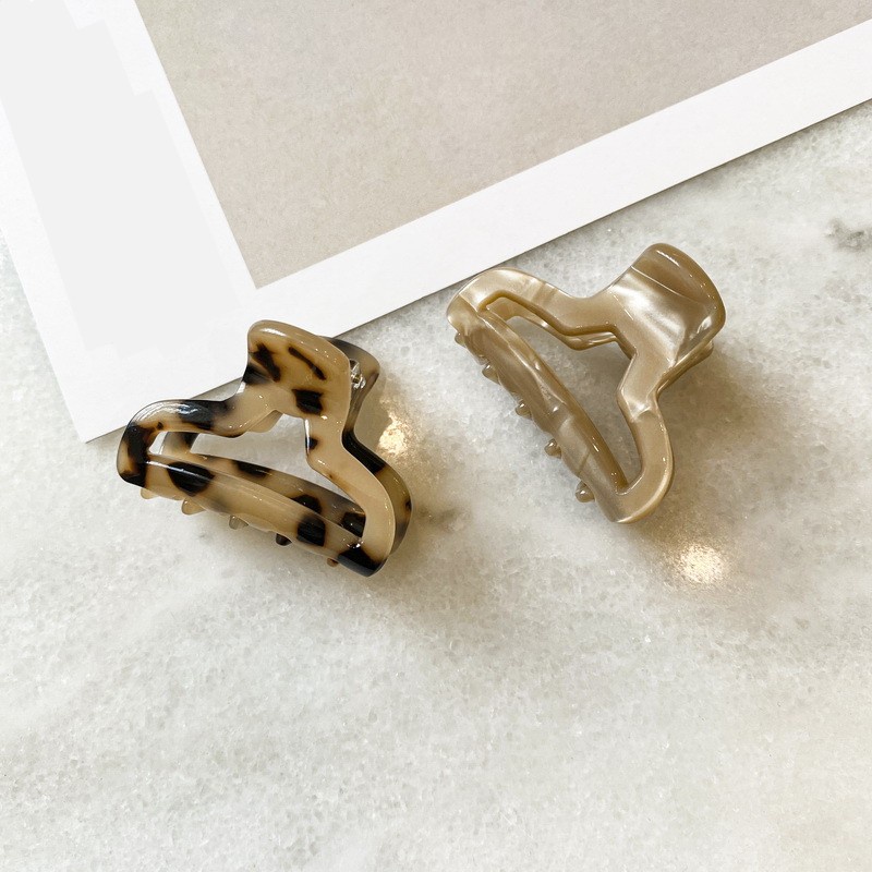 Kẹp Tóc Thiết Kế Hình Học Rỗng Thời Trang Hàn Quốc Cho Nữ