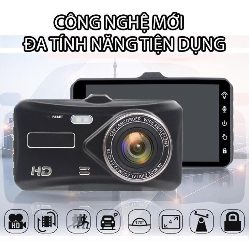 Camera hành trình xe ô tô Ống kính képchất lượng 4 inch Car DVR 1080P (BẢO HÀNH 6 THÁNG) – BMCar – BM60