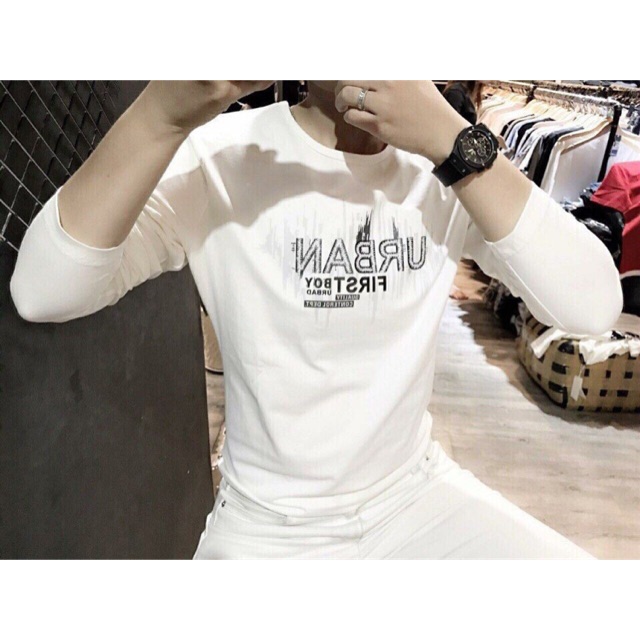 Áo thun nam tay dài phong cách MS300