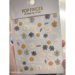 Sticker hoa trang trí nail