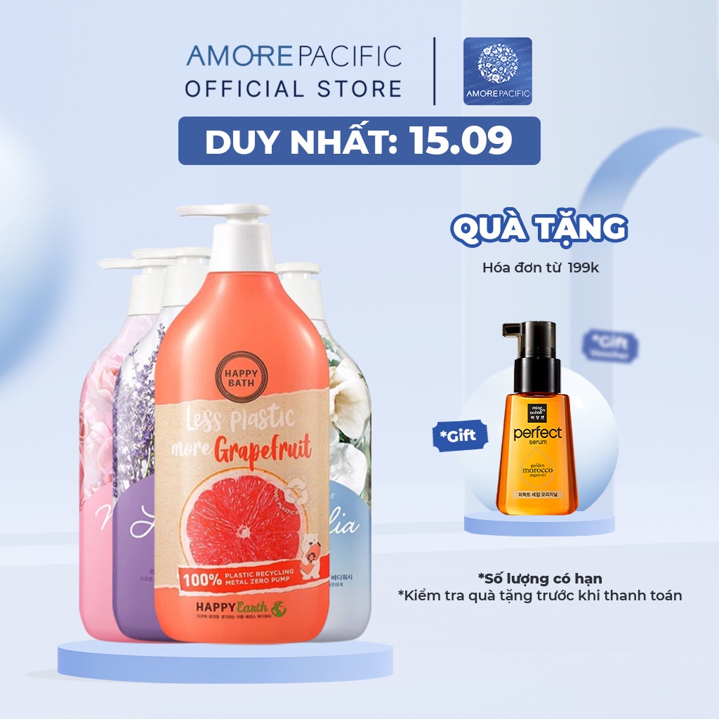 Sữa Tắm Happy Bath Essence Body Wash 900ml