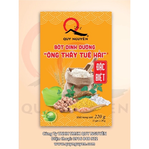 Combo 3 hộp bột dinh dưỡng ông thầy tuệ hải