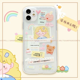 Ốp Lưng Ip⚡ Ốp Lưng Điện Thoại Ip Cute Little Girl ⚡ Ip 11 - PKCH89