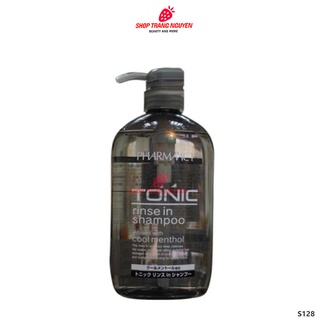 Dầu gội dành cho nam Tonic Pharmaact 600ml Nhật Bản madein Japan