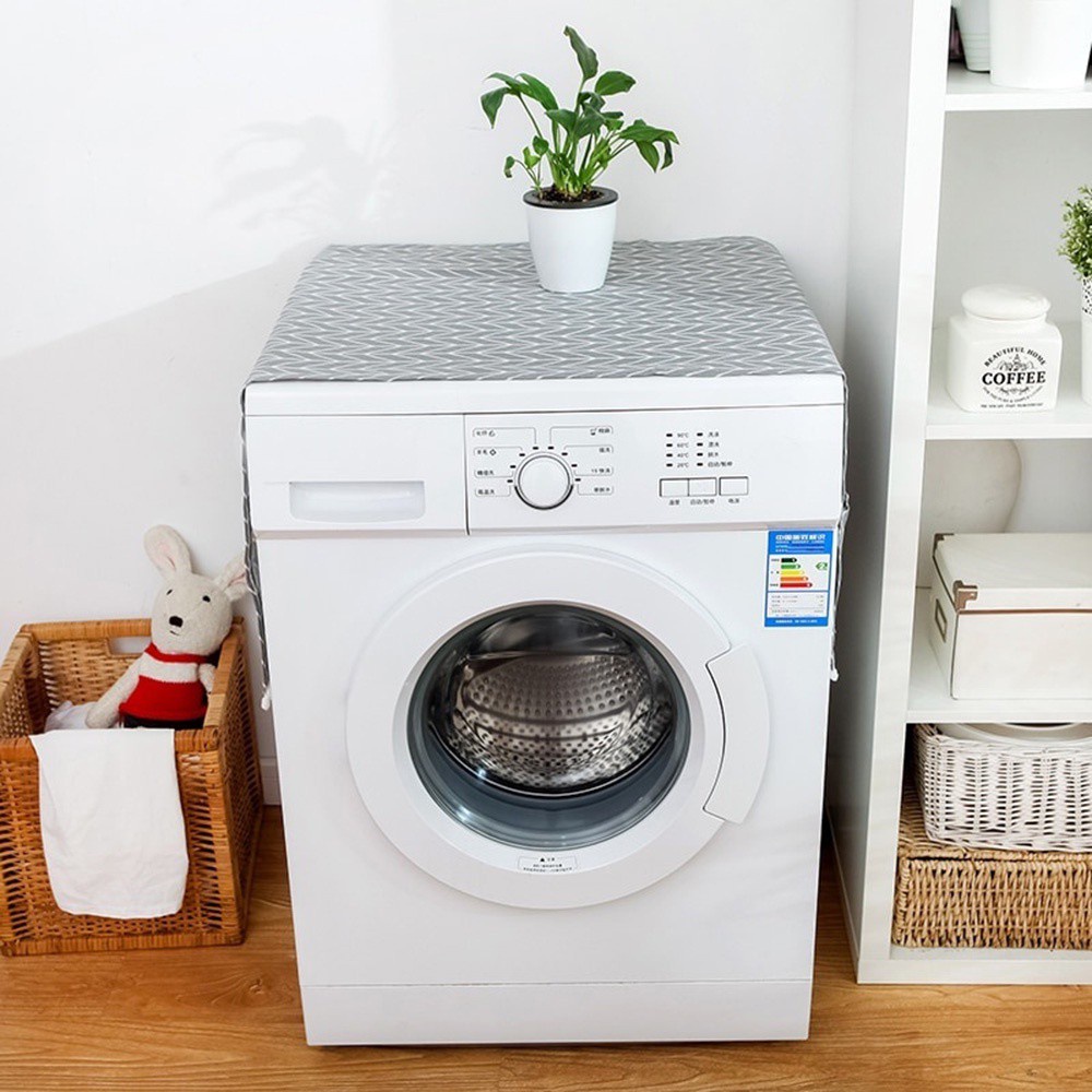 Tấm Vải Che Phủ Tủ Lạnh / Lò Vi Sóng Chống Bụi In Họa Tiết Đa Năng Tiện Dụng