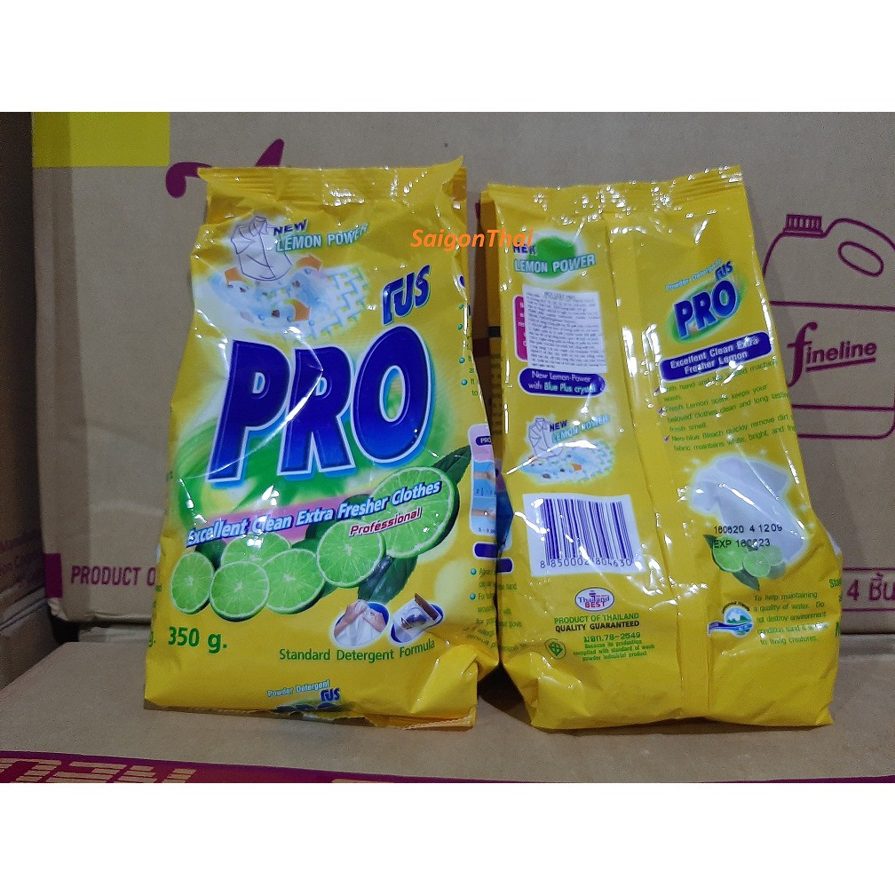 Bột giặt PRO 350gr - hàng Thái Lan LION