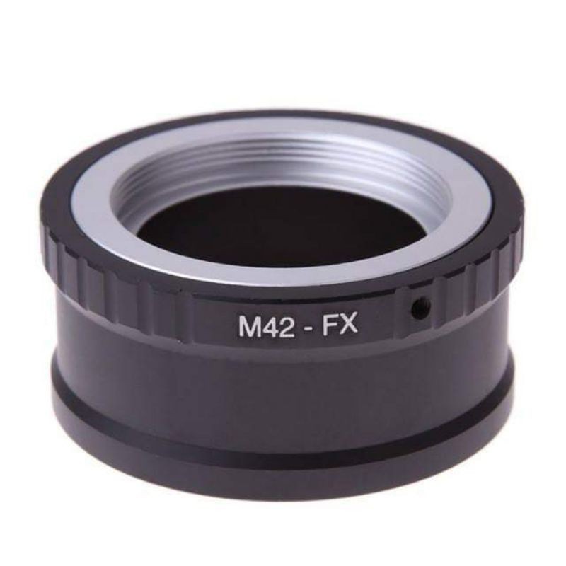 Ngàm chuyển M42-FX dùng lens ngàm M42 trên máy ảnh Fujifilm.