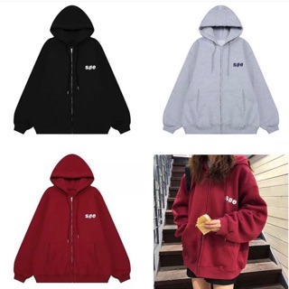 Áo khoác ulzzang form rộng chữ see