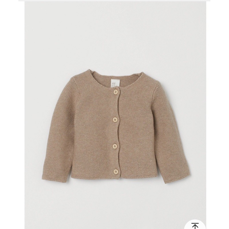 Áo cardigan len hồng HM auth siêu xinh ấm cho bé gái