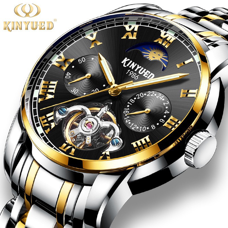 ĐỒNG HỒ NAM KINYUED J028 DÂY THÉP HÀNG CHÍNH HÃNG Bán lẻ giá sỉ