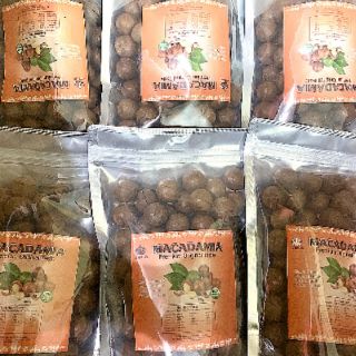 Hạt Macca Úc nứt vỏ tự nhiên
