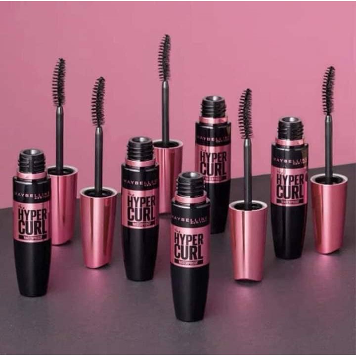 Chuốt mi Maccara Maybelline The Hyper Curl Volum Express Waterproof - Very Black Chính Hãng Duyenbeautyshop