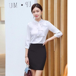 chân váy công sở dáng ngắn