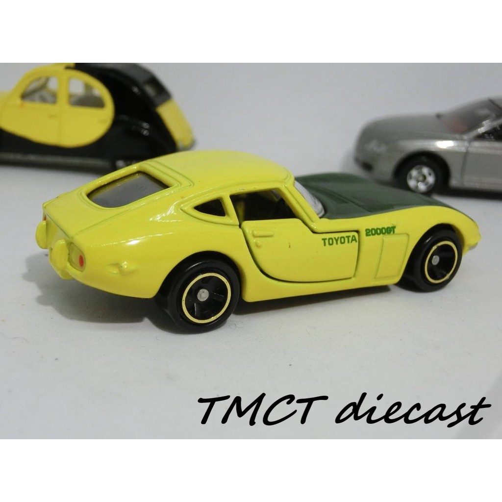 Mô hình 1/64 Tomica Citroen 2CV (Tomy UK -F39)- Toyota 2000GT Macdonald's - Bentley Contiental GT - Made in China