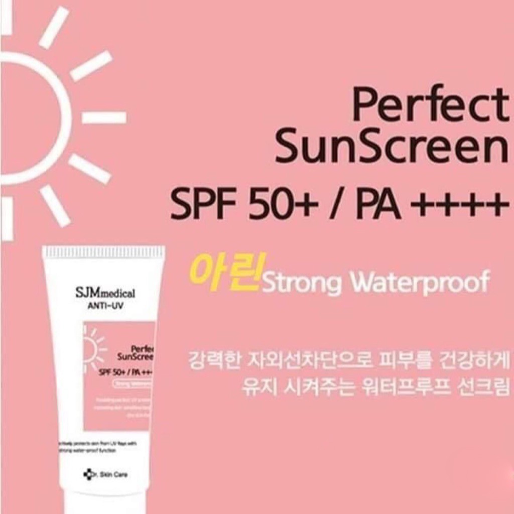 Kem Chống Nắng SJM Medical Anti-UV Perfect Sunscreen SPF50+/PA++++