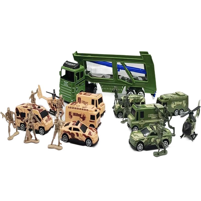 Bộ Đồ Chơi Xe Kéo Thiết Kế Dễ Thương Cho Bé Trai