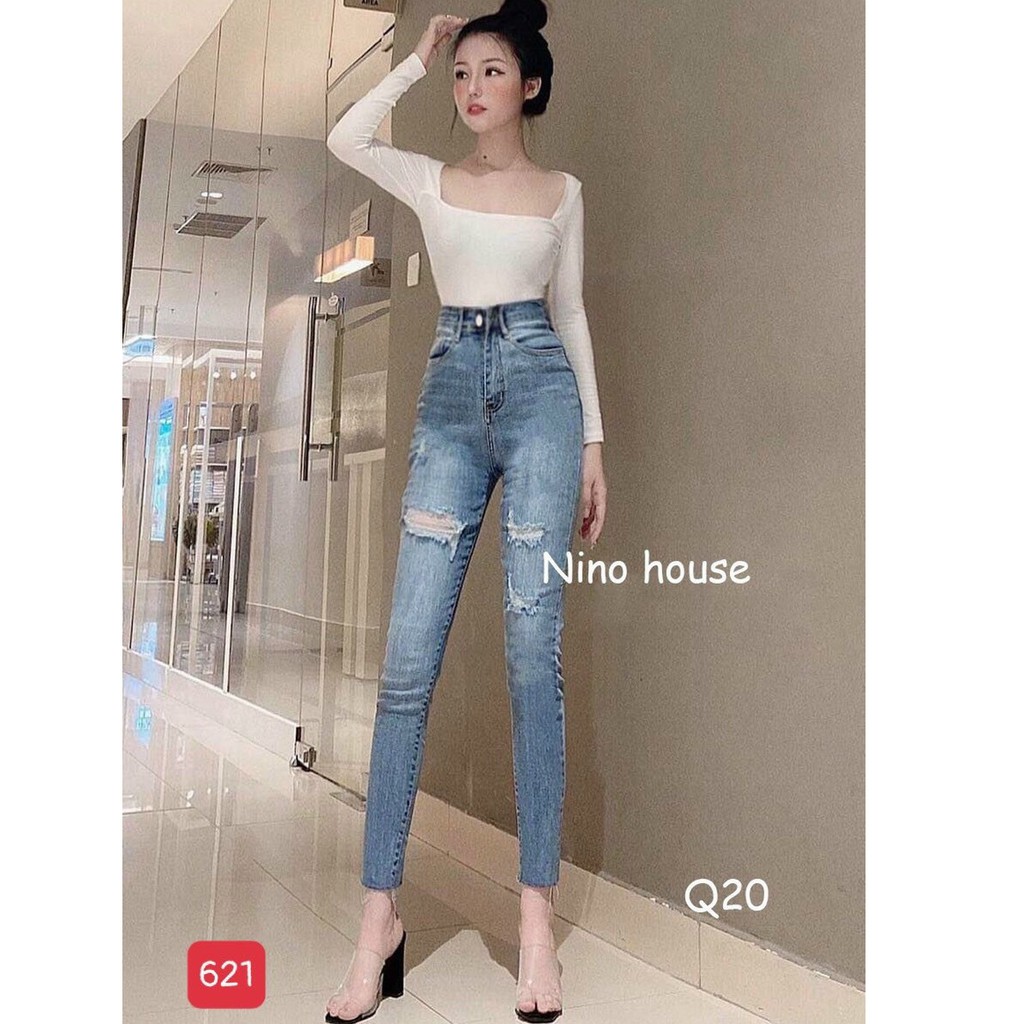 8 MẪU Quần Jean Nữ Lưng Cao 2021 chuần shop VNXK bao đẹp chất lượng.jean dày mát mịn ( CHO ĐỔI TRẢ )
