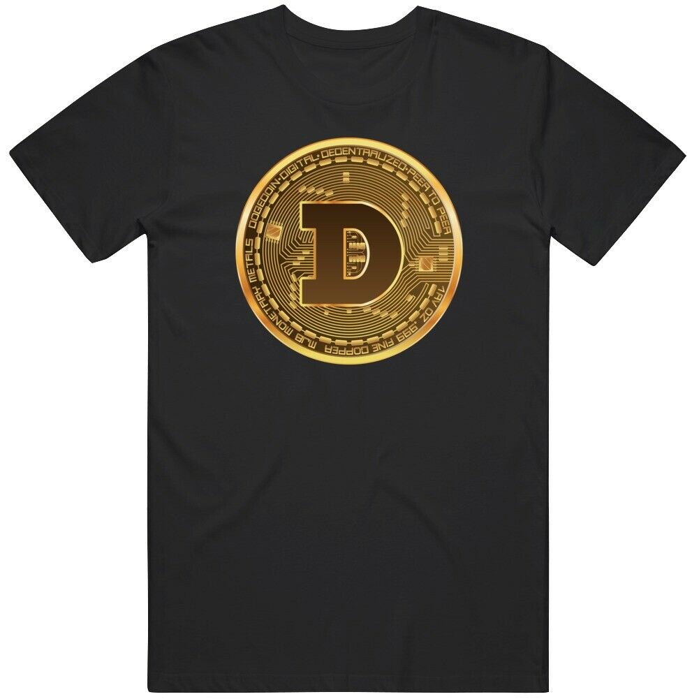 Áo thun nam Appreal Dogecoin People 's Personal Custom Money Trading Fan