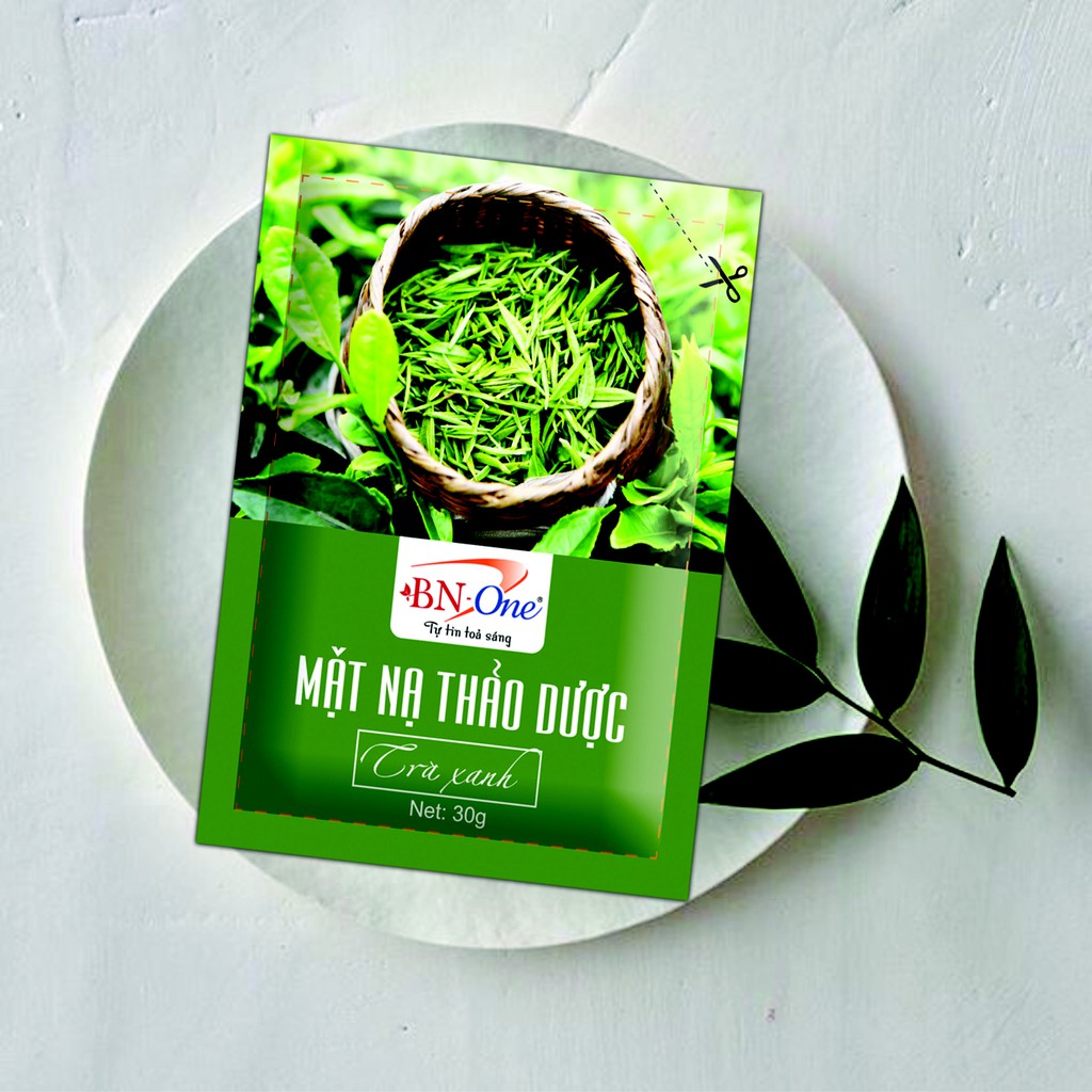 mặt nạ thảo dược ( trà xanh)