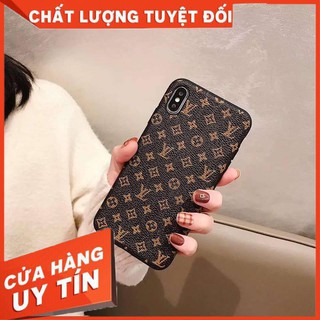 Ốp Iphone LV Giả Da Cực Sang dành cho iphone