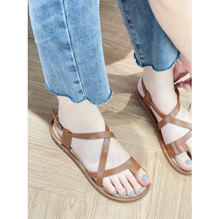 Sandal xỏ ngón quai chéo 6623- Kachi House