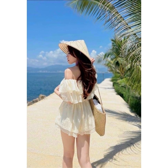 Jum đũi trễ vai bèo siêu xinh 3 màu