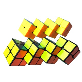 2x2 Quadruple - conjoined rubik cube