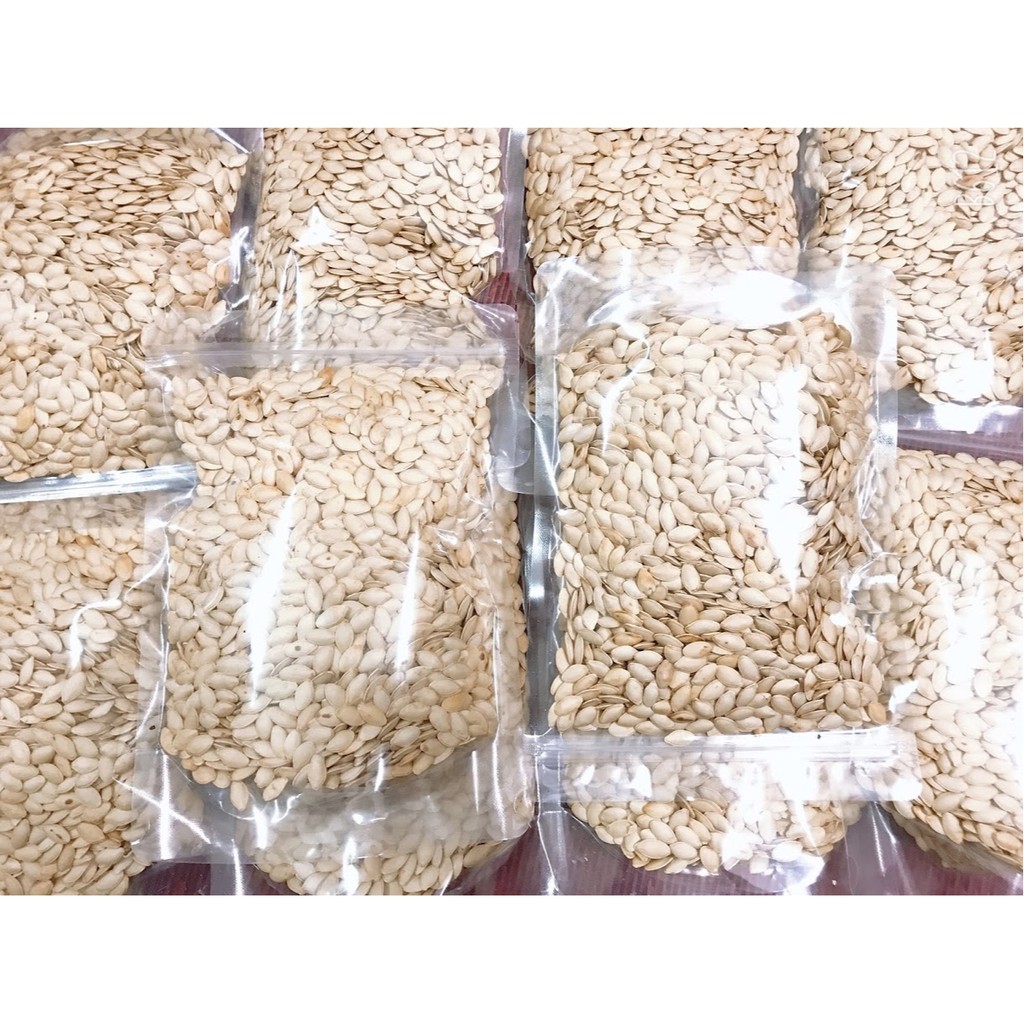 1Kg Hạt Bí Rang Sẵn - hạt to mẩy hàng loại 1 Date Mới