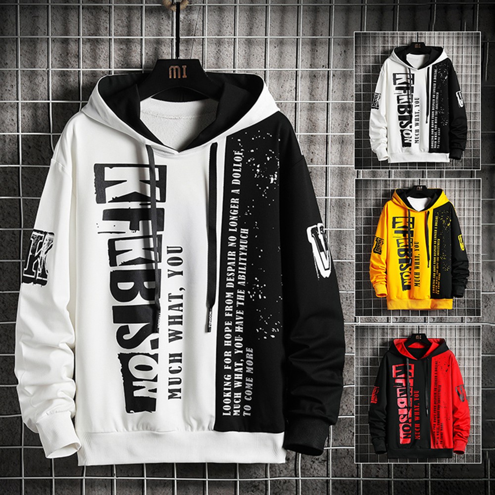 Áo Hoodies Nỉ Nam KFKBISON Phối Màu Mỏng Nhẹ Có Mũ Trùm Đầu ZENKODLMEN AO TOP NAM 90000177