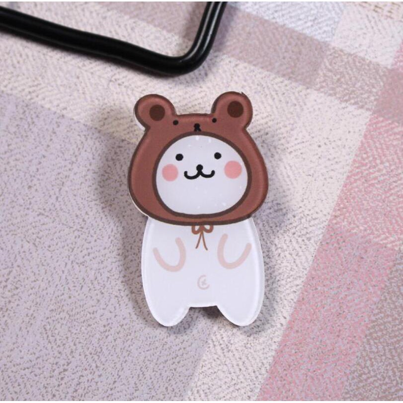 Ghim cài áo nhiều hình dạng tùy chọn đáng yêu xinh xắn