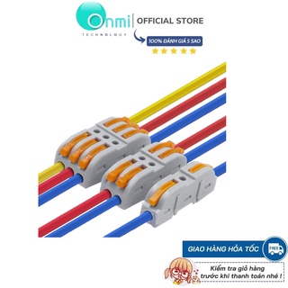 Cút nối dây điện nhanh KV774 PCT 2 đầu chịu tải 32A chống cháy an toàn tiện lợi
