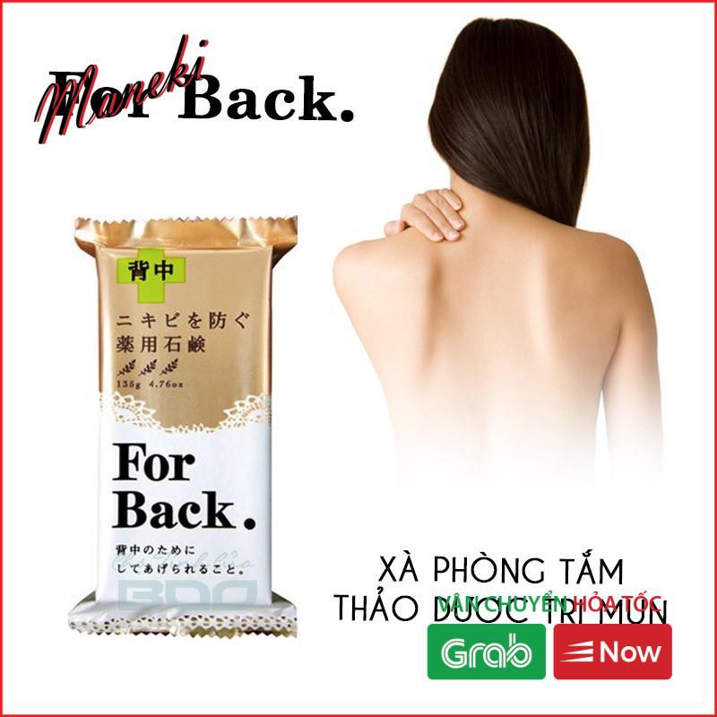 Xà phòng tắm Pelican For Back Giảm Mụn Lưng hàng Nhật nội địa MANEKI