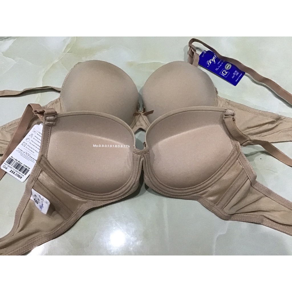 1 Aó nâng ngực siêu đẩy mút ép đúc 5cm Boya chính hãng nội y MarketOnline