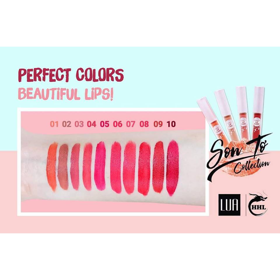 SON TƠ LUA CHÍNH HÃNG - KHÔNG THỂ NGÓ LƠ - FASHION LIP CARE | Thế Giới Skin Care
