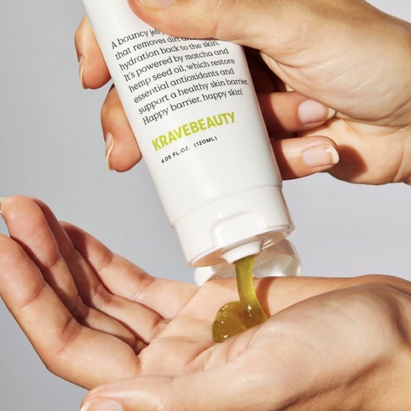 SỮA RỬA MẶT CẤP NƯỚC KRAVE BEAUTY MATCHA HYDRATING CLEANSER