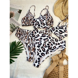 Bikini 2 mảnh họa tiết da beo kiểu dáng quyến rũ
