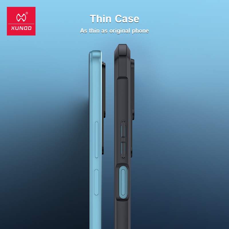 Ốp điện thoại XUNDD túi khí trong suốt chống va đập chống bám vân tay thích hợp cho Xiaomi Poco F4 Xiaomi Poco F4 5G