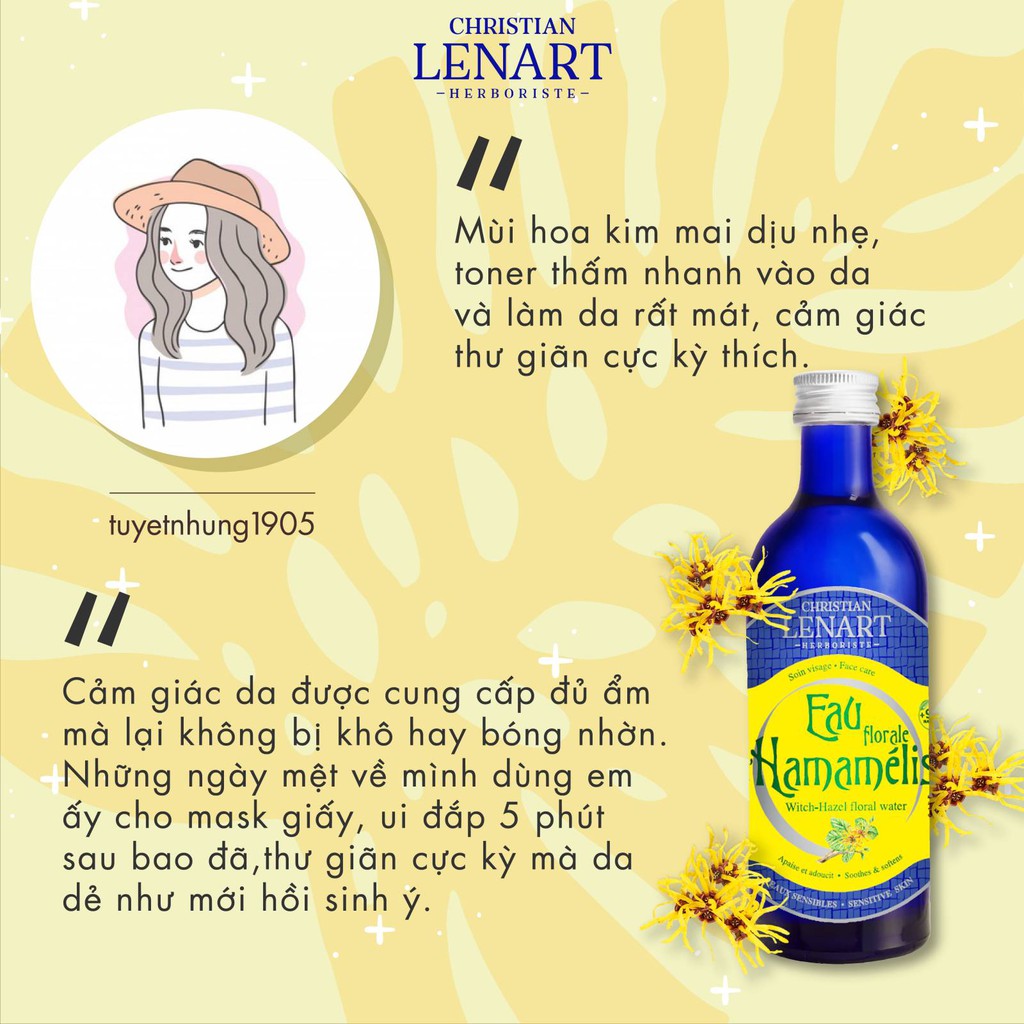 Nước hoa hồng Christian Lenart Toner _ Toner dịu nhẹ cho da nhạy cảm _ Christian Lenart Chính Hãng