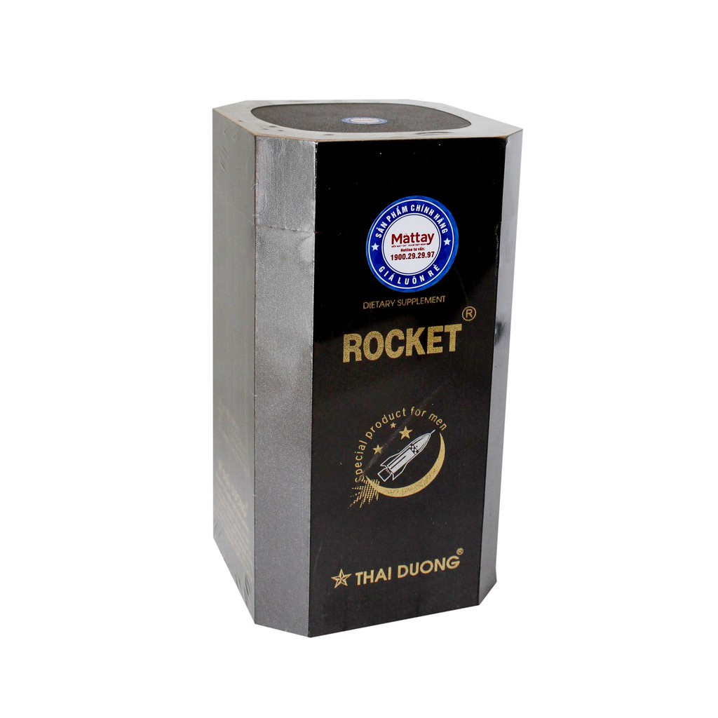 Rocket - Thái Dương - Hộp 30 Gói và 10 gói - Bồi Bổ Khí Huyết, Tráng Dương, Bổ Thận.