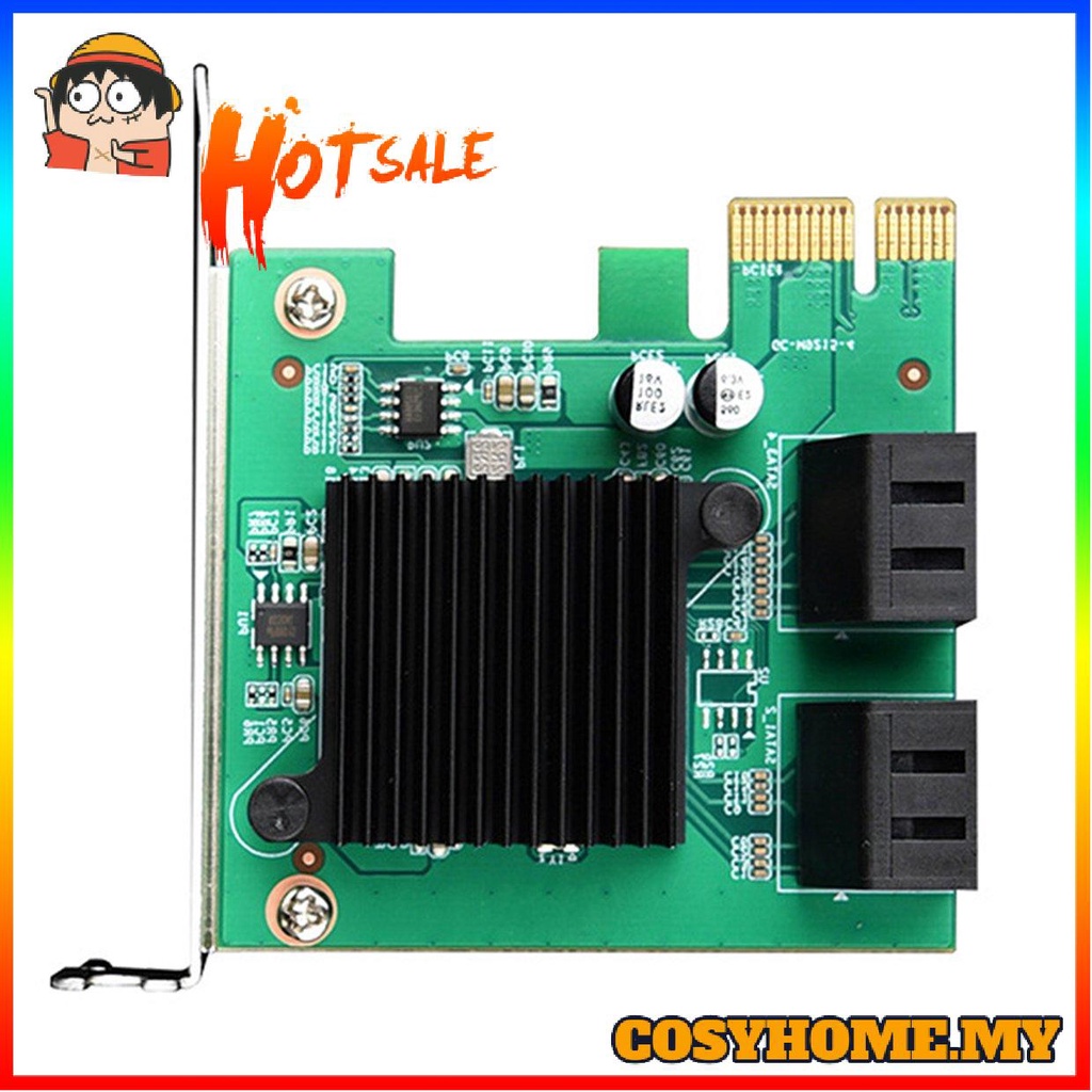 Card mở rộng PCIE sang SATA3.0 4 cổng SATA 3.0