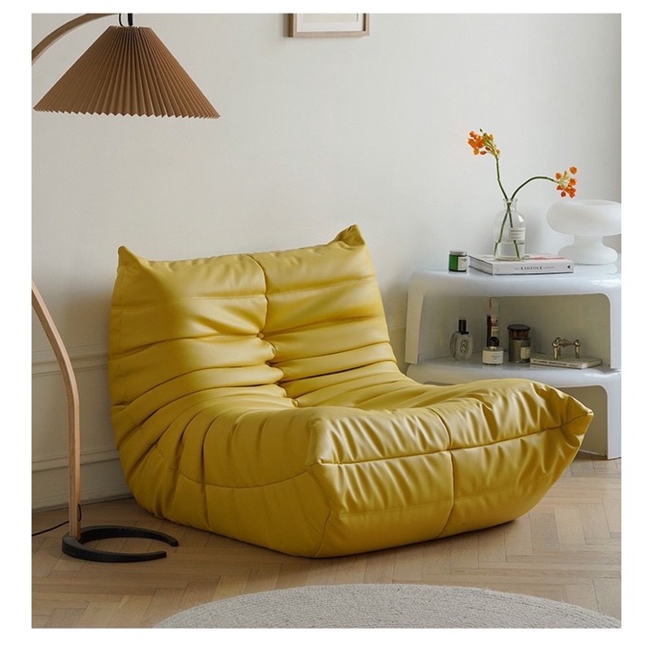 Ghế lười Togo || Togo Armchair da PU nhiều màu phong cách Hàn Quốc