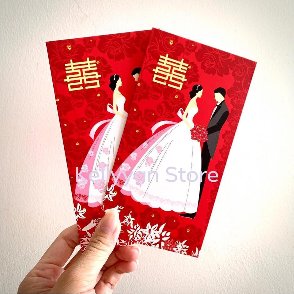 COMBO 6 LÌ XÌ ĐÁM CƯỚI ĐÁM HỎI BƯNG QUẢ - MẪU CÔ DÂU CHÚ RỄ PHONG CÁCH PHƯƠNG TÂY