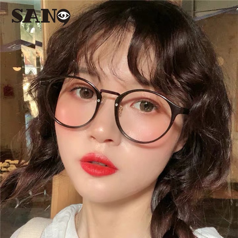 Mắt kính gọng tròn cổ điển phong cách Hàn Quốc dành cho cả nam và nữ | BigBuy360 - bigbuy360.vn