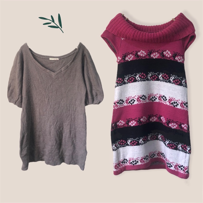 Girly Top - Áo len kiểu vintage 2hand