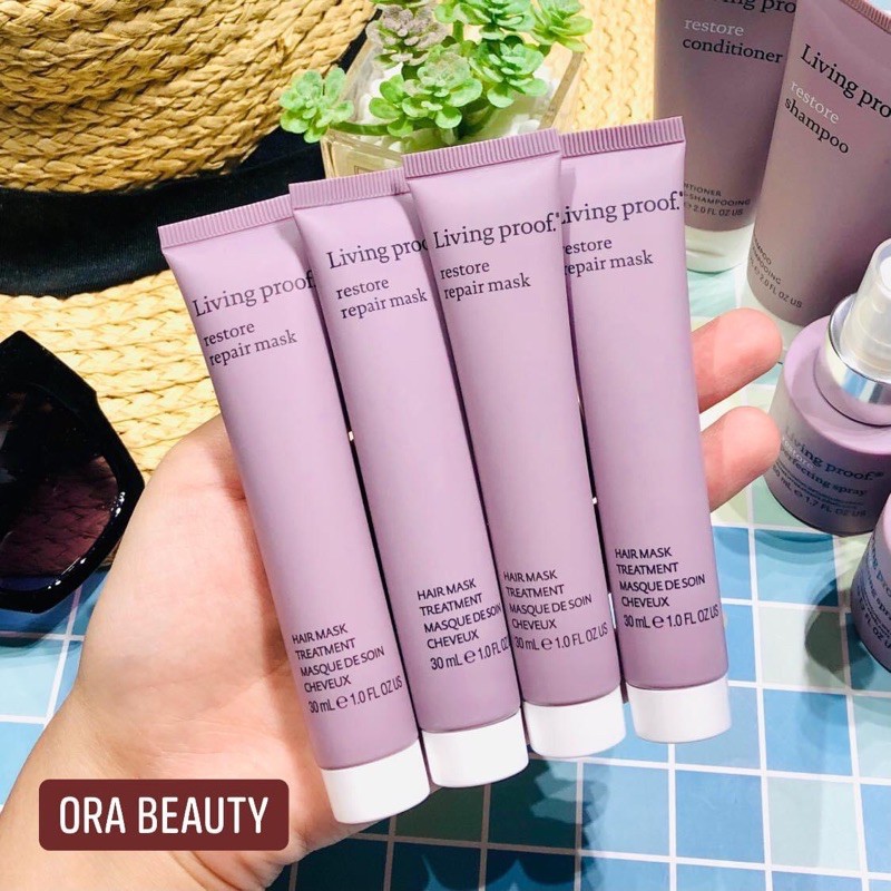 Mặt nạ ủ phục hồi tóc hư tổn Living Proof Restore Repair Hair Mask