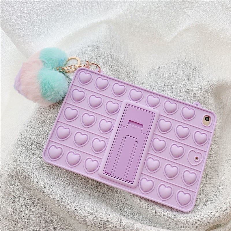 Ốp Máy Tính Bảng Có Tay Cầm Và Dây Đeo Dễ Thương Cho iPad Pro 12.9" inch 2015/2017/2018/2020/2021