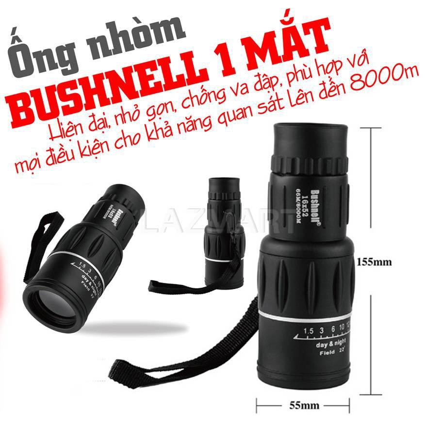 Ống Nhòm Xuyên Tường , Ống Nhòm Quay Phim Chụp Ảnh, Ống Nhòm Bushnell (1 Mắt)