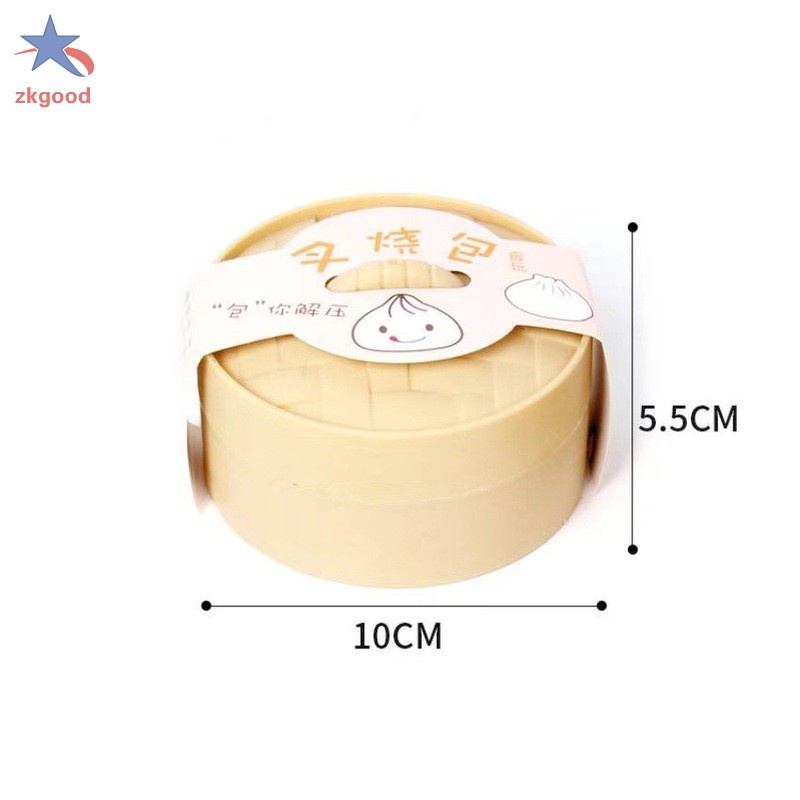 Đồ chơi giảm stress mô hình bánh bao mềm dẻo vận động giúp giải toả căng thẳng