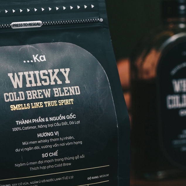 COMBO 3 GÓI cà phê nguyên chất, Cà phê Arabica rang xay nguyên chất pha Cold brew gói 250g - KaHomebrew