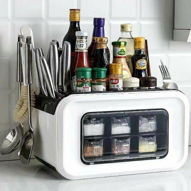 Kệ gia vị nhà bếp đa năng mã 888